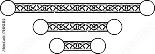 Celtic Borders - Round Ends