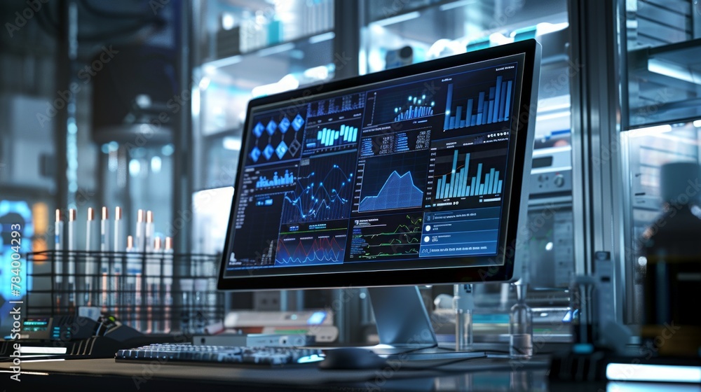Pharmaceutical Quality Control: AI Lab Interface Pharmaceutical Quality Control: AI Lab Interface