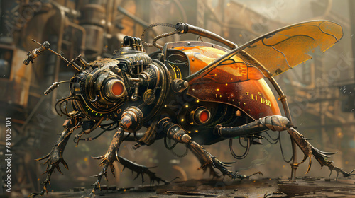 Steam punk bug