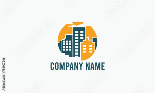 Company logo design ideas vector Flat design logo design