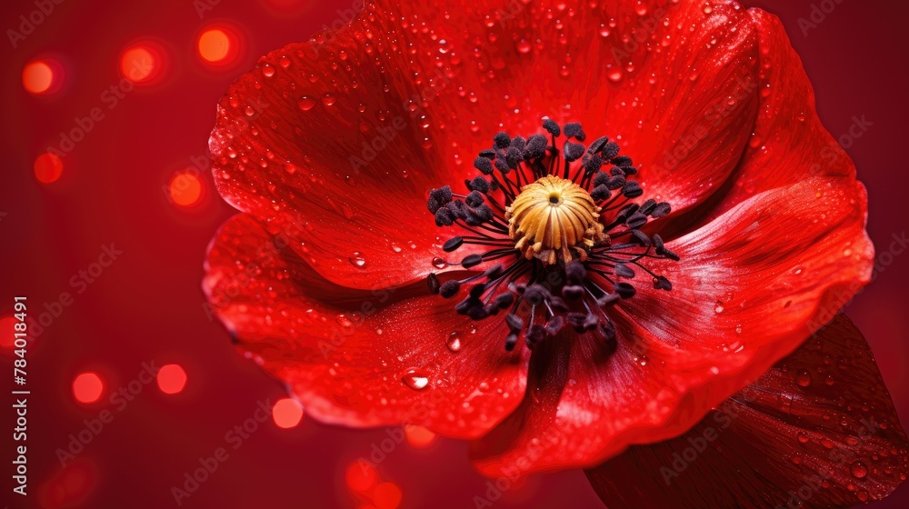 red poppy close up red poppy close up
