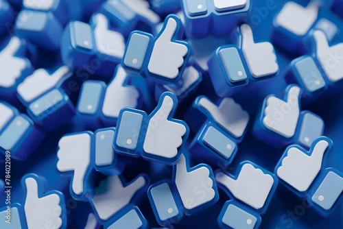 Thumbs Up and Thumbs Down Symbols for Facebook Recommendations and Reviews
