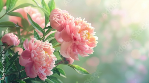A bunch of pink flowers in a decorative vase. Perfect for home decor