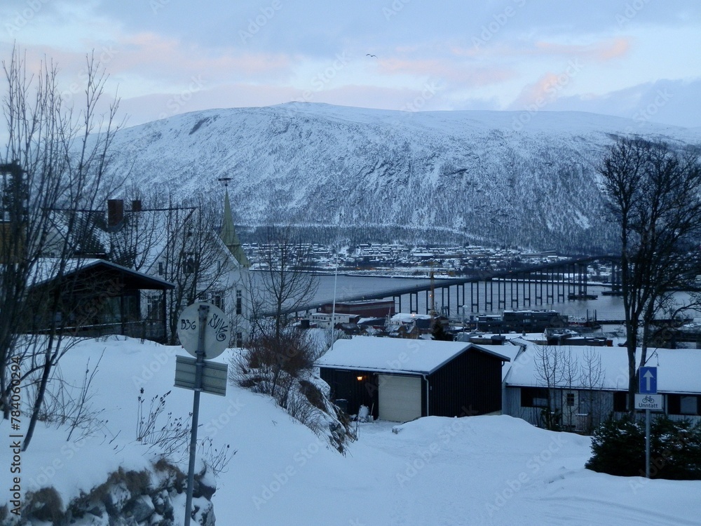 Tromso is a beautiful city in northern Norway that tourists frequent hoping to catch the Aurora Borealis, but even without that, it's enchanting. Tromso is a beautiful city in northern Norway that tourists frequent hoping to catch the Aurora Borealis, but even without that, it's enchanting.
