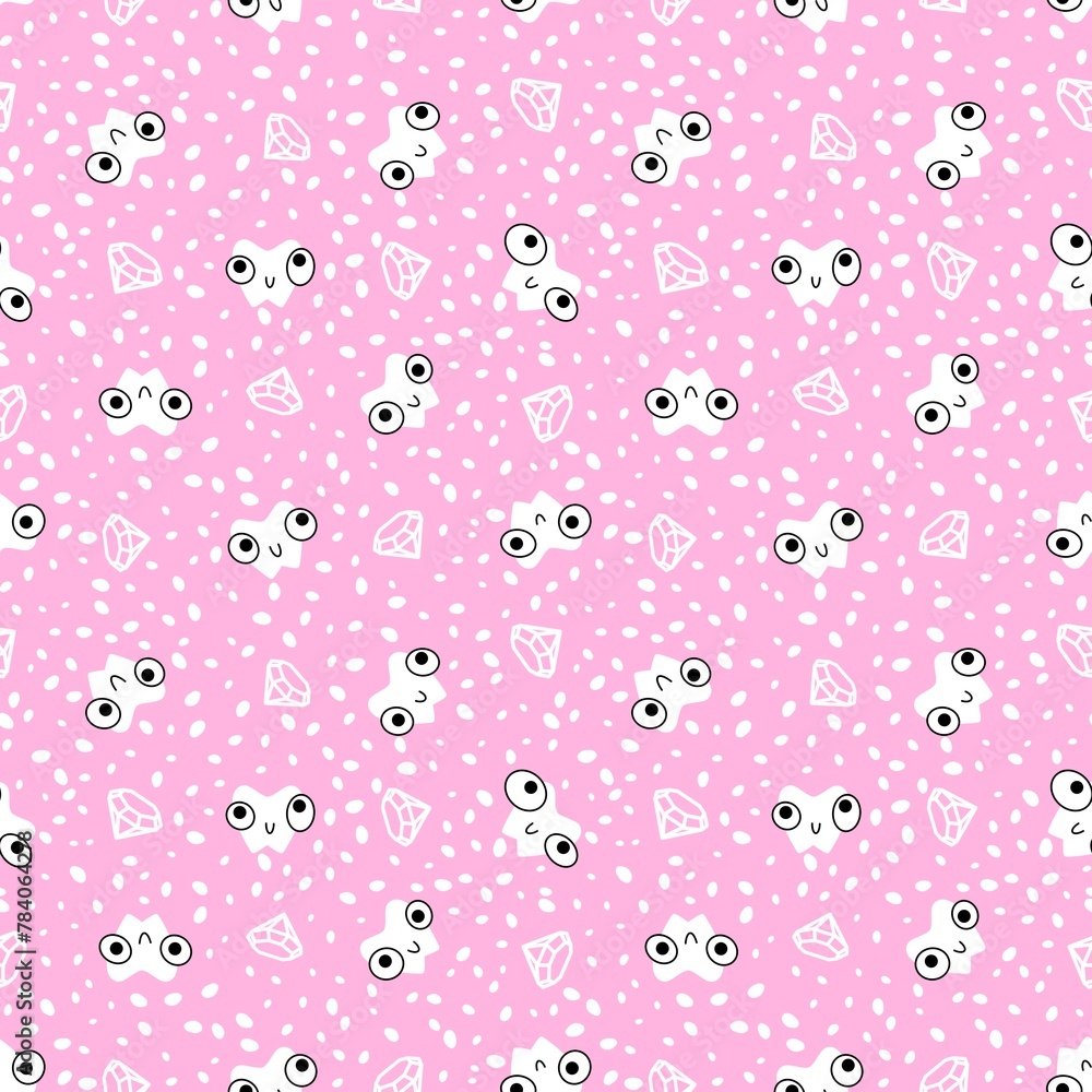 Medicine cartoon teeth seamless health dentist pattern for kids and doctors accessories and fabrics Medicine cartoon teeth seamless health dentist pattern for kids and doctors accessories and fabrics