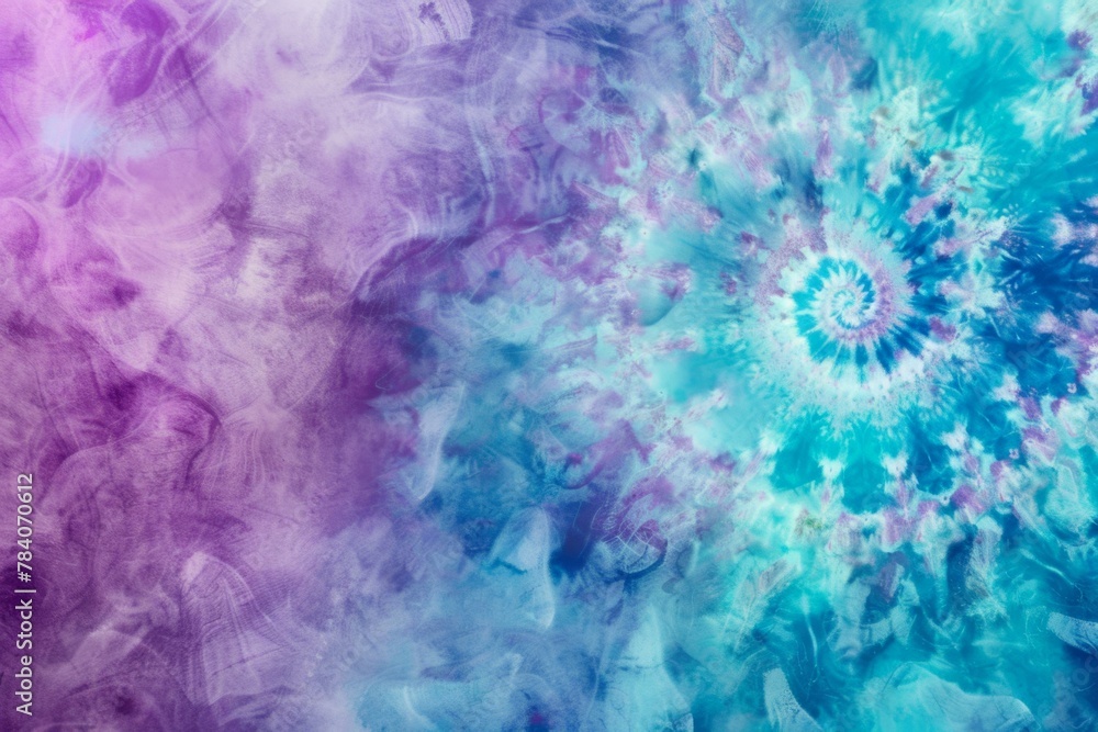 Abstract Colorful Spiral Tie-Dye Pattern, Artistic Background Abstract Colorful Spiral Tie-Dye Pattern, Artistic Background