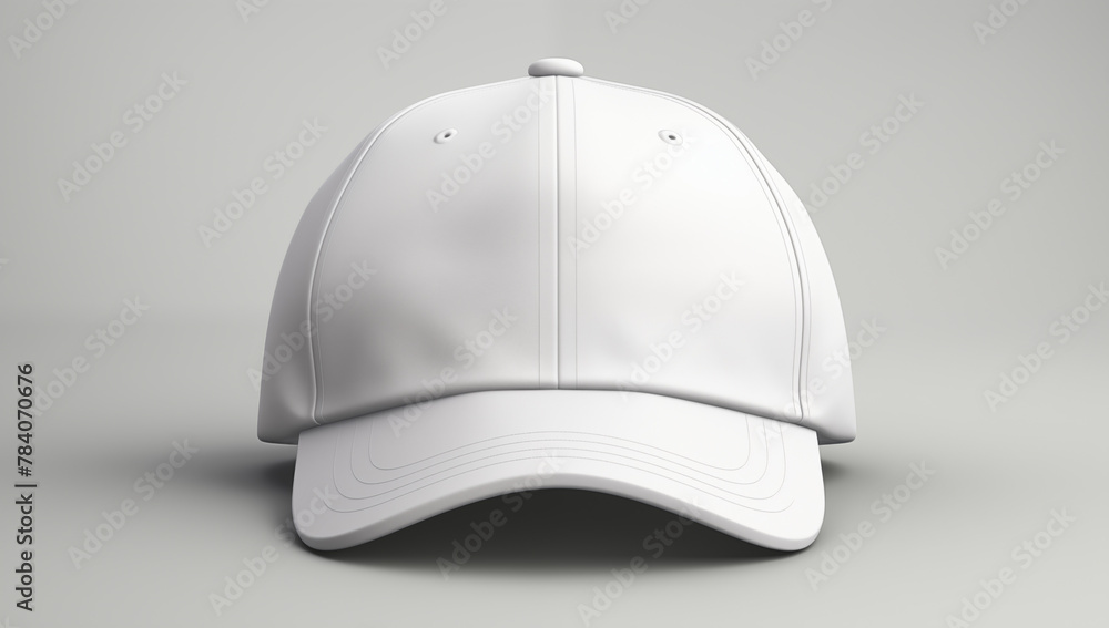 A stylish white baseball cap perfect for a day out in the sun black baseball cap Mockup for Product Design logo Placement and Branding concept A stylish white baseball cap perfect for a day out in the sun black baseball cap Mockup for Product Design logo Placement and Branding concept