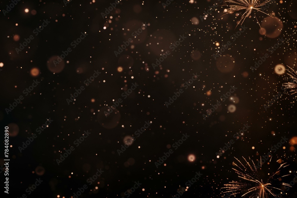 Fototapeta premium Abstract Festive Fireworks Display, Celebration Background