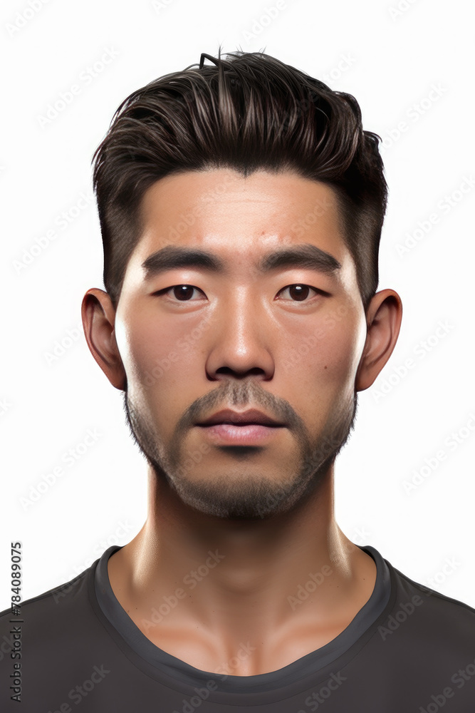 Obraz premium Portrait of a young Asian Man