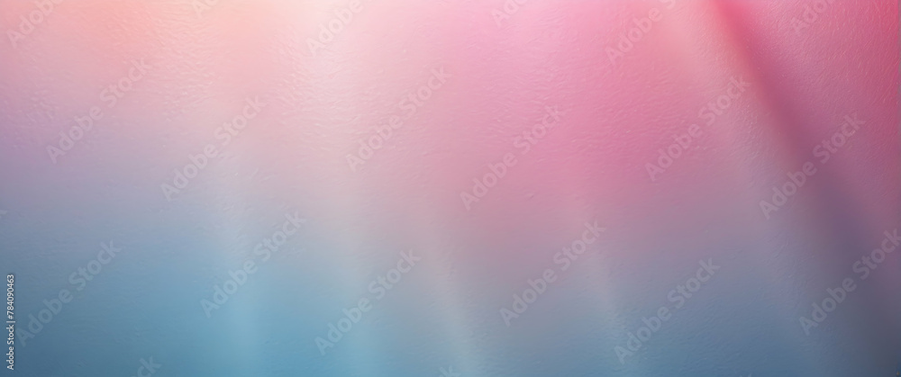 Soft and dreamy pink to blue pastel gradient, evoking feelings of calm and creativity