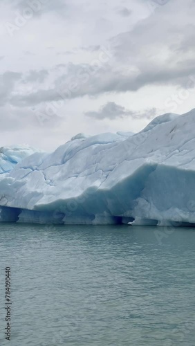 Wallpaper Mural A large iceberg floating in Lago Argentino Torontodigital.ca