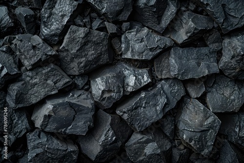 black rough grainy stone texture background dark moody abstract photo