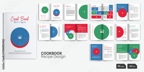 Cookbook Recipe Design Recipe book design Cookbook Booklet Cookbook Brochure Design	 photo