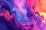 colorful abstract fluid art background vivid marbled paint pattern dynamic swirling liquid design wallpaper digital ilustration
