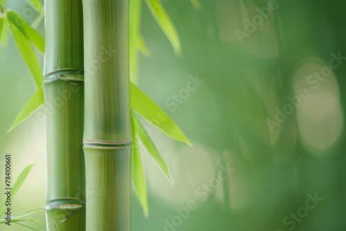 Tranquil Bamboo Stalks  Zen Garden Concept