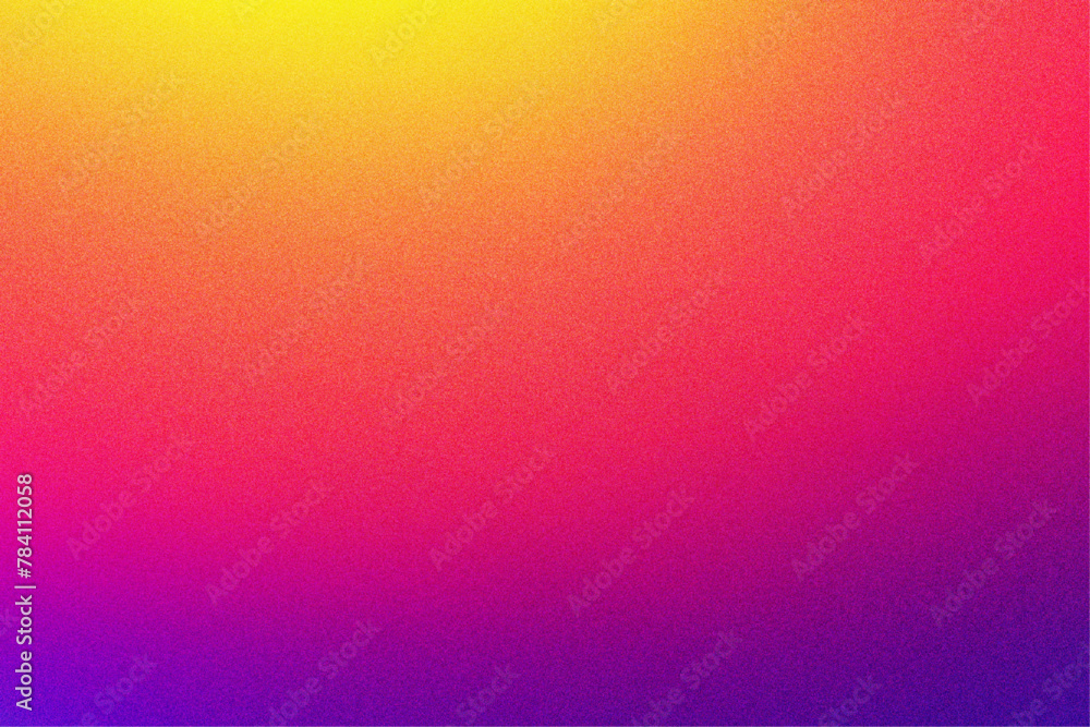 Vivid Grainy Texture Gradient in Yellow Purple and Magenta for Eye-catching Visuals