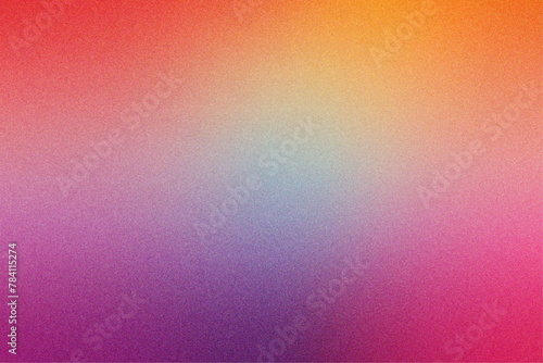 Vibrant Gradient Background incorporating Radiant Hues and Fine Grainy Texture for Unique Designs