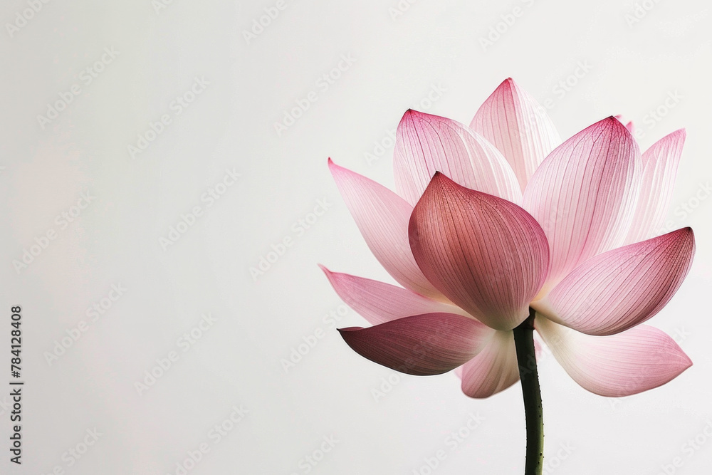 Isolated beautiful lotus Isolated beautiful lotus