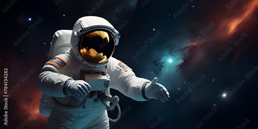 Astronaut in the Deep Space Abyss: Exploring the Vast Cosmos Beyond the Stars banner Astronaut in the Deep Space Abyss: Exploring the Vast Cosmos Beyond the Stars banner