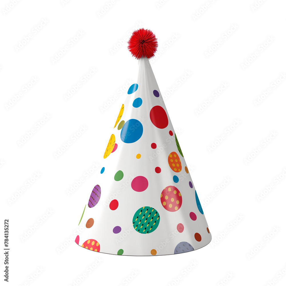 party hat isolated on white party hat isolated on white