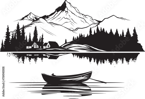 Mountain Memories Chalet Lake Voyages Tranquil Treasures Boating Chalet Bliss