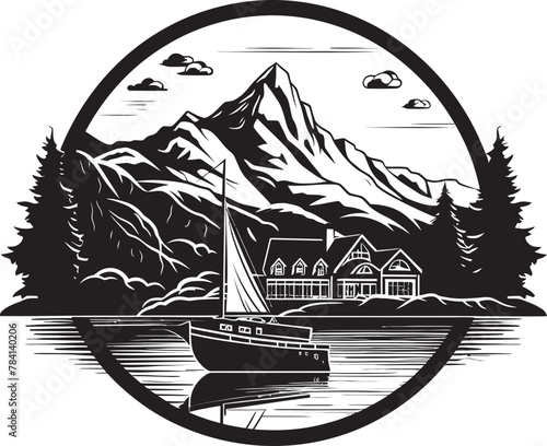 Chalet Calm Serenity in Lakeside Boat Rides Summit Splendor Chalet Lake Grandeur and Boat Trips
