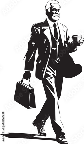 Briefcase Trail Path to Achievement Entrepreneurial March Moving Forward with Purpose