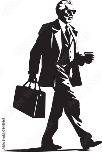 Suitcase Swagger Confidence in Motion Executive Journey Charting the Course to Triumph