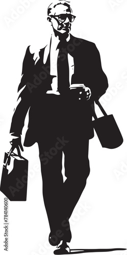 Briefcase Path Pathway to Achievement Executive Enterprise Leadership Journey