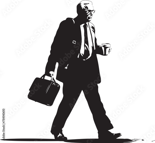 Corporate Compass Guiding to Triumph Briefcase Odyssey Path to Prosperity