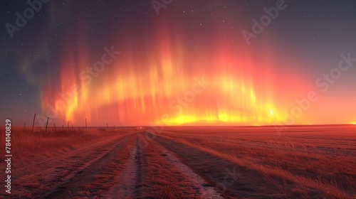 The mesmerizing dance of the aurora borealis illuminating the night sky-4