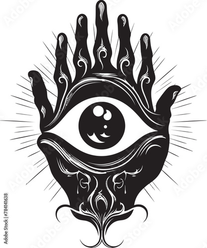 Sinister Seer Devils Hold Emblem Infernal Gaze Sinister Eyeball Icon