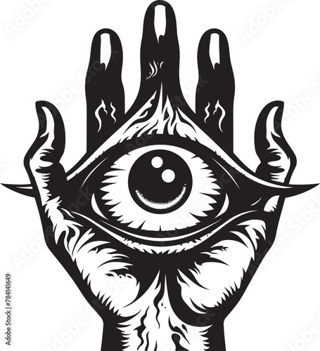 Diabolic Insight Demons Clutch Emblem Sinful Surveillance Devils Grasp Icon