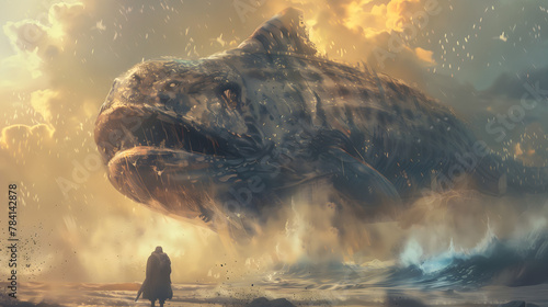 giant fantasy sea creature 