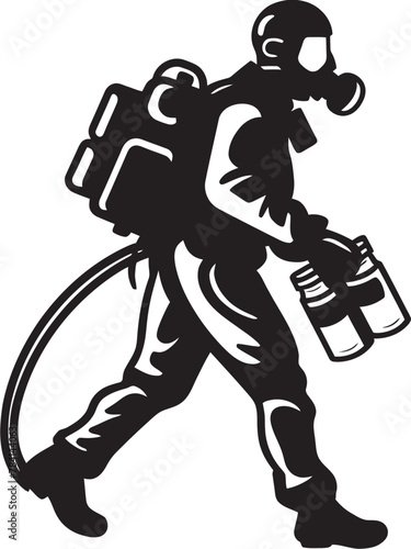 PestPatrol Pest Control Symbol Vector FumigateForce Vector Emblem Design