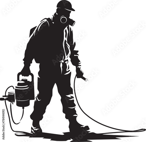 PestPatrol Pest Control Iconic Emblem BugBanish Vector Emblem Logo