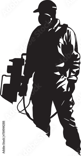 Pest Patrol Pest Control Symbol Vector Pest Purger Vector Emblem Design