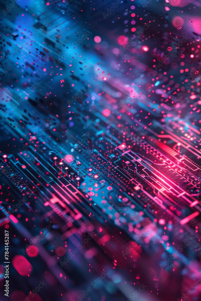 A dramatic abstract digital theme background A dramatic abstract digital theme background