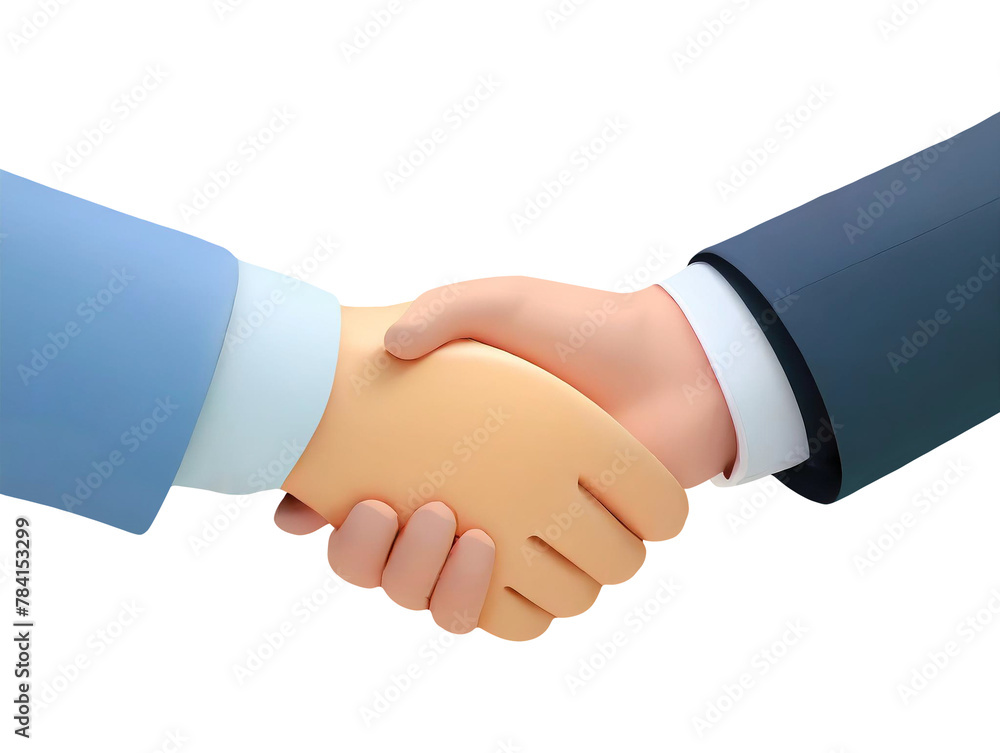 two hands shaking hands