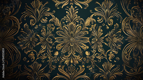 seamless damask wallpaper