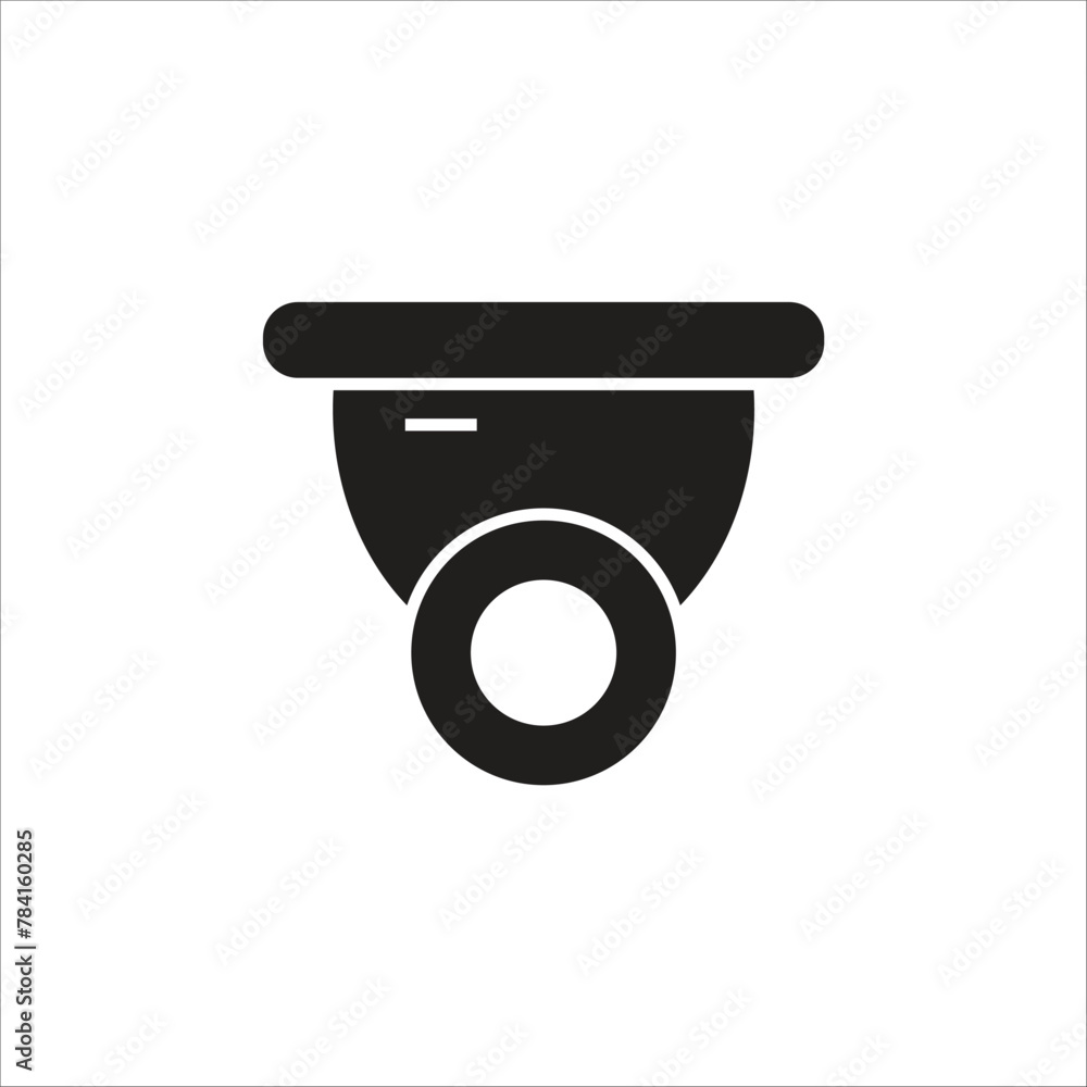 cctv vector icon line template cctv vector icon line template