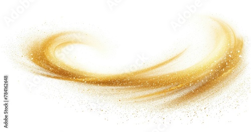 Sparkling Honey Flow Illustration
