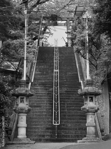 鳥居へと続く階段
