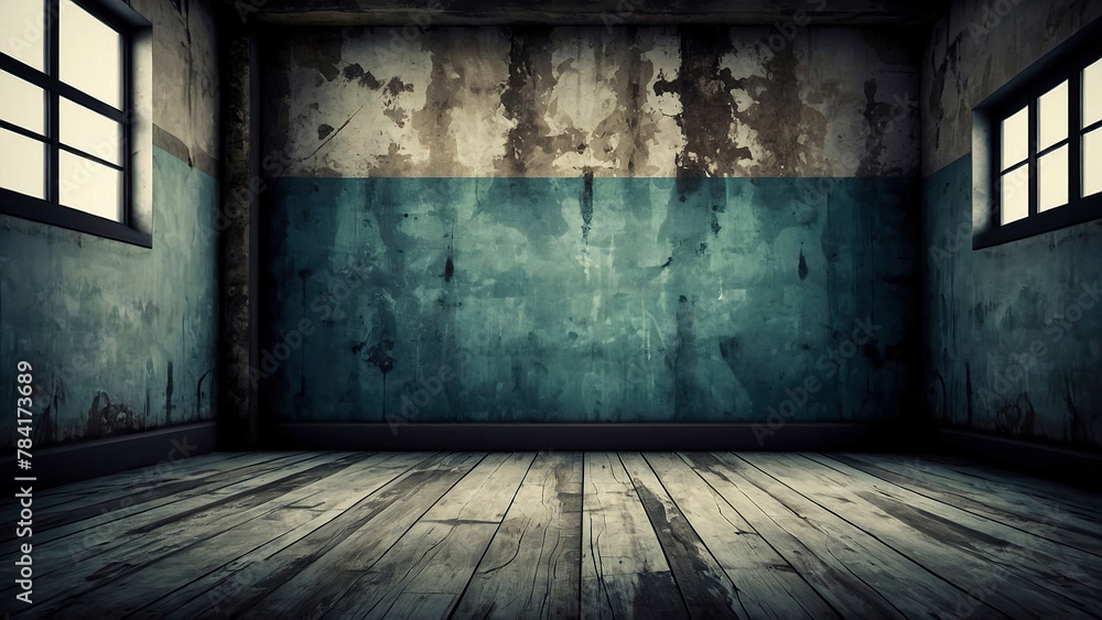 Abstract grunge empty living room background Abstract grunge empty living room background