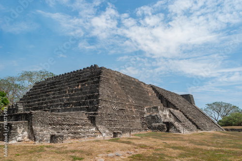 prehispanico, cempoala, veracruz, zona arquelogica, totonaca, ciudad, piedra, mexico, edficio photo
