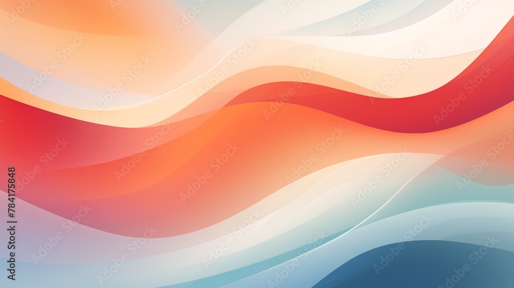 A polished business abstract flat wavy background, designed to enhance visual appeal and convey a sense of professionalism.