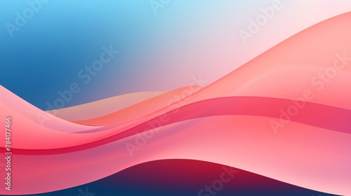 A sophisticated business abstract flat wavy background, with clean lines and a minimalist aesthetic for a professional presentation.