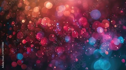 Abstract background with bokeh. Soft light defocused spots.