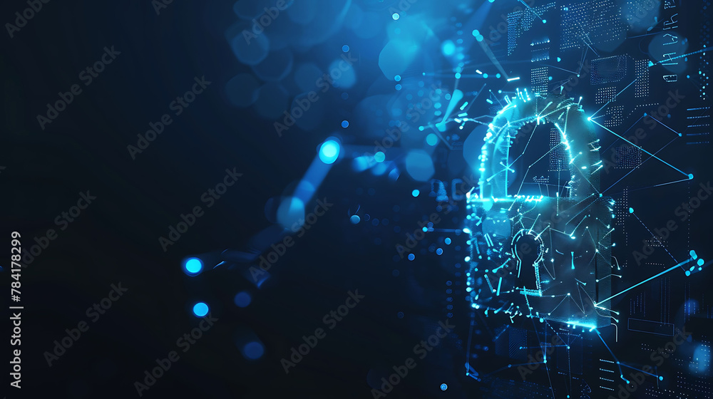 Digital padlock for security systems Digital padlock for security systems