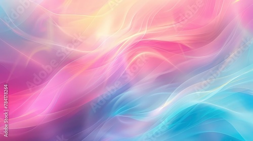 Abstract Light Background Wallpaper Colorful Gradient Blurry Soft Smooth Pastel colors Motion design graphic layout web and mobile bright shine glowing